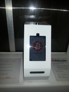 Dublin's second bitcoin ATM, at Busyfeet & Coco, South William St