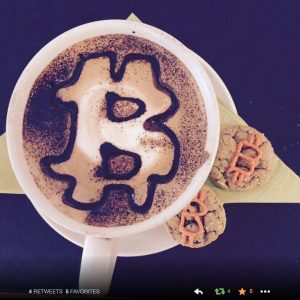 Bitcoin coffee, now in Belfast ;p - Credit BANI.org.uk