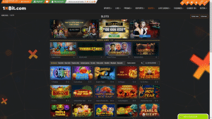 A huge selection of slots